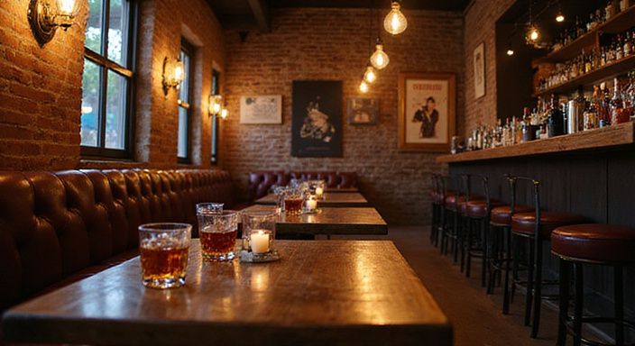 Een gezellige bar in Limburg vol sociale interactie en drankjes. Een gezellige bar in Limburg vol sociale interactie en drankjes.